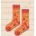 Polar Star Daily Sock Crew Swimming (Cotton, warm) orange - 1 Pair