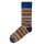 Polar Star Daily Sock Crew Arvid (Cotton, warm) navy blue/multicoloured - 1 Pair