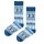 Polar Star Daily Sock Crew Isflak Winter Pattern (Cotton, warm) blue - 1 Pair