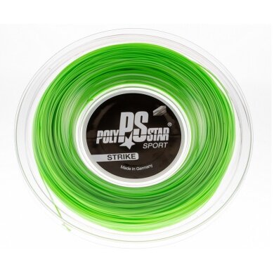 Polystar Tennis String Strike (Durability + Power) green 200m reel