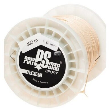 Polystar Tennis String Strike (Durability + Power) natural 400 metre reel