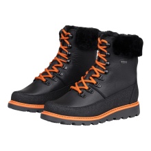 Pomar Winter Boots PÄIVI GTX (VIVIANI leather, waterproof, extremely warm, lined with lambswool) black/orange ladies