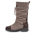 Pomar Winter Boots Saana GTX (Felt Boots, Waterproof, Wide, Extremely Warm) Sand Brown Ladies