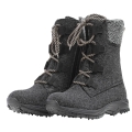 Pomar Winter Boots Riekko GTX (Wool Felt, Spike Sole, Waterproof, Extremely Warm) Grey Ladies