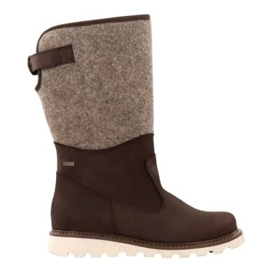 Pomar Winter Boots Pokka GTX (Terracare Leather, waterproof, extremely warm) dark brown ladies