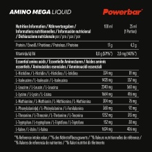 PowerBar Black Line Amino Mega Liquid 20x25ml Box