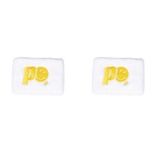 Prince x Smiley Sweatband Logo Small White - 2 Pieces