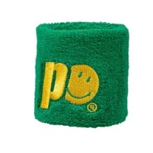 Prince x Smiley Sweatband Logo Small green - 2 pieces