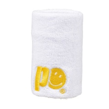 Prince x Smiley Sweatband Logo Large White - 2 Pieces