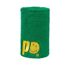 Prince x Smiley Sweatband Logo Large green - 2 pieces
