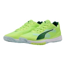 Puma Indoor Court Shoes Accelerate Turbo 4 2025 lime green Men's