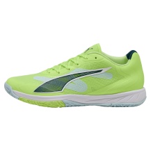 Puma Indoor Court Shoes Accelerate Turbo 4 2025 lime green Men's