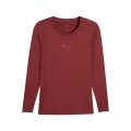 Puma Functional Underwear Long Sleeve Shirt teamLIGA26 Baselayer Tee burgundy Men's