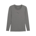 Puma functional underwear long-sleeve shirt teamLIGA26 baselayer tee grey men's