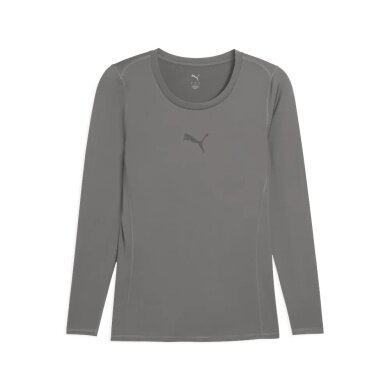 Puma functional underwear long-sleeve shirt teamLIGA26 baselayer tee grey men's