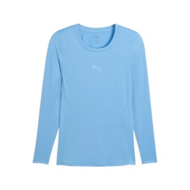 Puma Functional Underwear Long Sleeve Shirt teamLIGA26 Baselayer Tee Light Blue Men's
