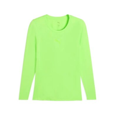 Puma Functional Underwear Long Sleeve Shirt teamLIGA26 Baselayer Tee neon green Men's
