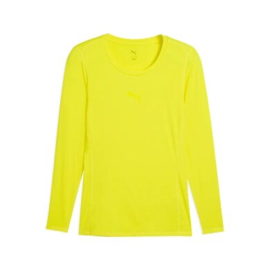 Puma Functional Underwear Long Sleeve Shirt teamLIGA26 Baselayer Tee neon yellow Men's