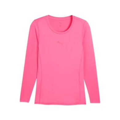 Puma functional underwear long-sleeve shirt teamLIGA26 baselayer tee pink men's