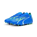 Puma Football Boots Ultra Match MG (for firm ground/artificial surfaces) blue/green men's
