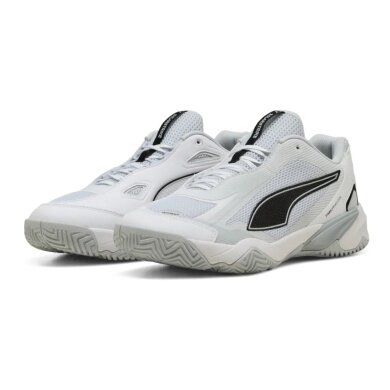 Puma Indoor Court Shoes Solarstrike 4 white/grey men's