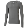 Puma Functional Underwear Long Sleeve Shirt LIGA Baselayer Tee - grey Men's