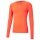 Puma Functional Underwear Long Sleeve Shirt LIGA Baselayer Tee Neon Orange Men's