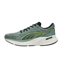Puma Running Shoes Magnify Nitro 2 (Cushioning) Light Green/White Men's