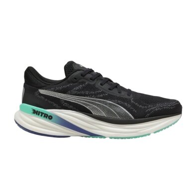 Puma Running Shoes Magnify Nitro 2 (Cushioning) Black/White Men's
