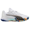 Puma Nova Elite Allcourt Padel Shoes 2025 white/blue men's