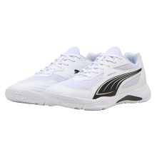 Puma Indoor Court Shoes Solarflash III white/black men's