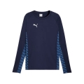 Puma Sport Long Sleeve Shirt teamLIGA26 Training Sweat (100% recycled Polyester, breathable) navy blue Men's
