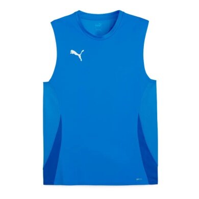 Puma Sport Tank Top teamGOAL Sleeveless Jersey blue Men's