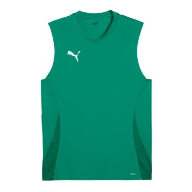 Puma Sport Tank Top teamGOAL Sleeveless Jersey green Men's