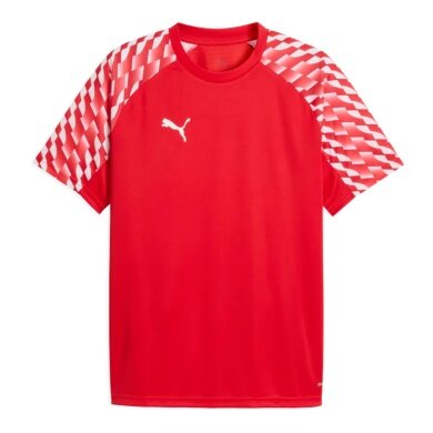 Puma Sport T-shirt teamLIGA26 Jersey (100% recycled Polyester, breathable) red Men's