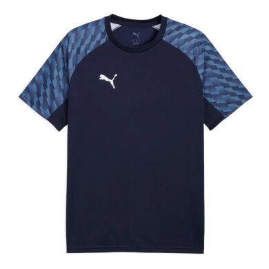 Puma Sport T-shirt teamLIGA26 Jersey (100% recycled Polyester, breathable) navy blue Men's
