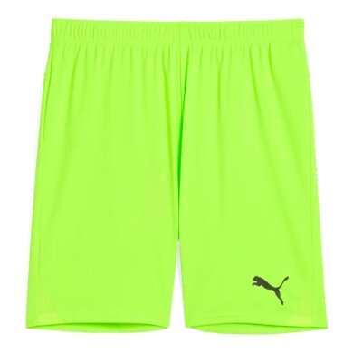 Puma teamGOAL Sports Shorts (100% recycled Polyester) short neon green Men's