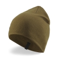 Puma Knitted Hat (Beanie) Classic Cuffless with Lettering - olive green - 1 piece