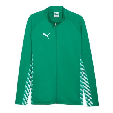 Puma teamLIGA26 Training Jacket (Full-Zip, 100% recycled Polyester, breathable) green Men's