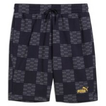 Puma Leisure Sports Shorts United AOP 10" TR (Cotton) Short Navy Blue Men's