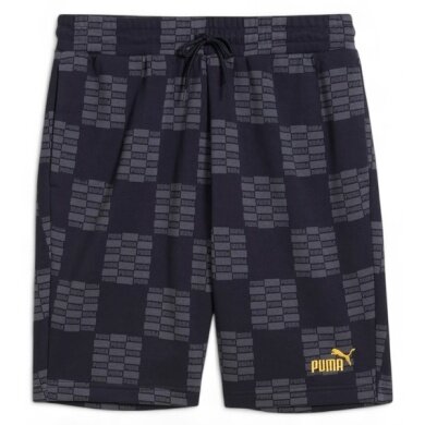 Puma Leisure Sports Shorts United AOP 10" TR (Cotton) Short Navy Blue Men's