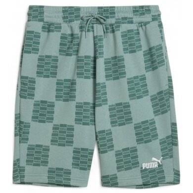 Puma Leisure Sports Shorts United AOP 10" TR (Cotton) Short Green Men's