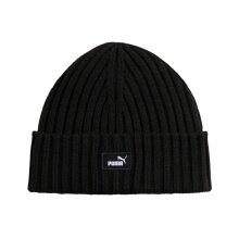 Puma knitted hat (beanie) ESS Fisherman (ribbed structure) black - 1 piece