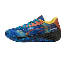 Puma Indoor Court Shoes All-Pro Nitro Dylan Exhibit (Basketball) blue/multi-coloured Men's