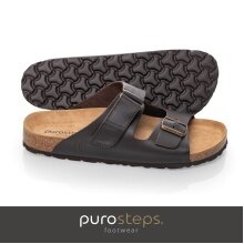 Purosteps Sandal Vigo Eco (Leather) mocha/brown Men's