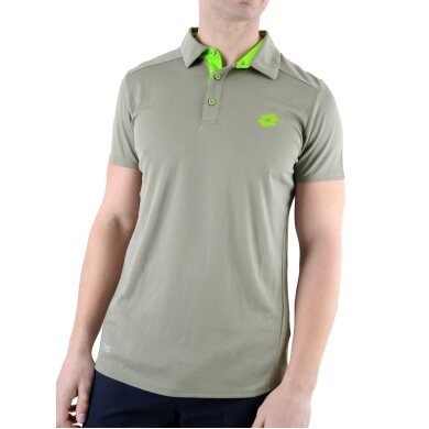 Lotto Tennis Polo 1000 cinder grey men's