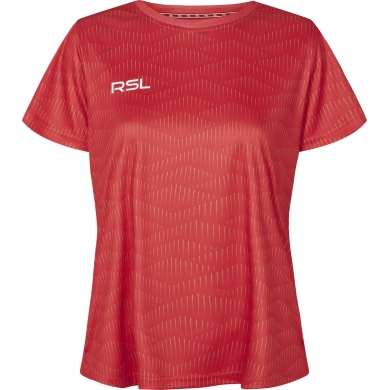 RSL Sport-Shirt Kate (100% Polyester, high wearing comfort) red Women