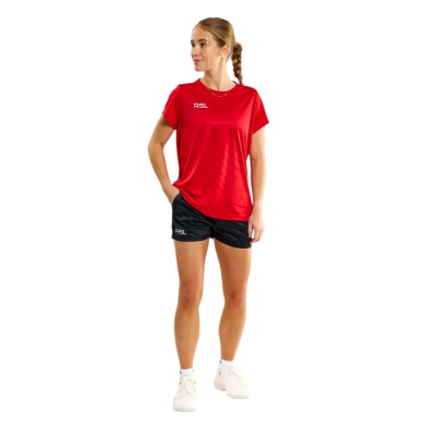 RSL Sport Shirt Lyra (100% Polyester, breathable) red ladies