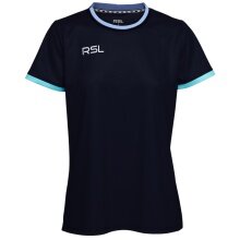 RSL Sport Shirt Vela (100% Polyester, breathable) navy blue ladies