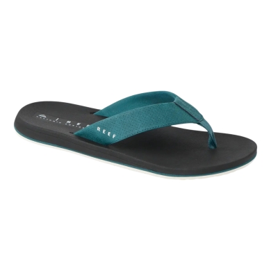 Reef flip-flops The Nox (leather) blue/black men's